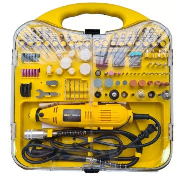 Motor Tool Profesional Kit 183 Piezas 6 Velocidades